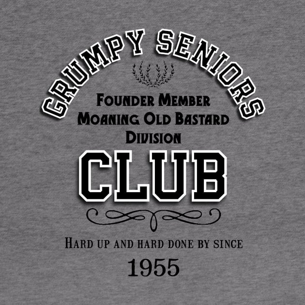 GRUMPY SENIORS CLUB by Armadillo Hat